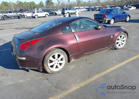 2003 Nissan 350Z Enthusiast from USA, damaged, VIN JN1AZ34D53T118432